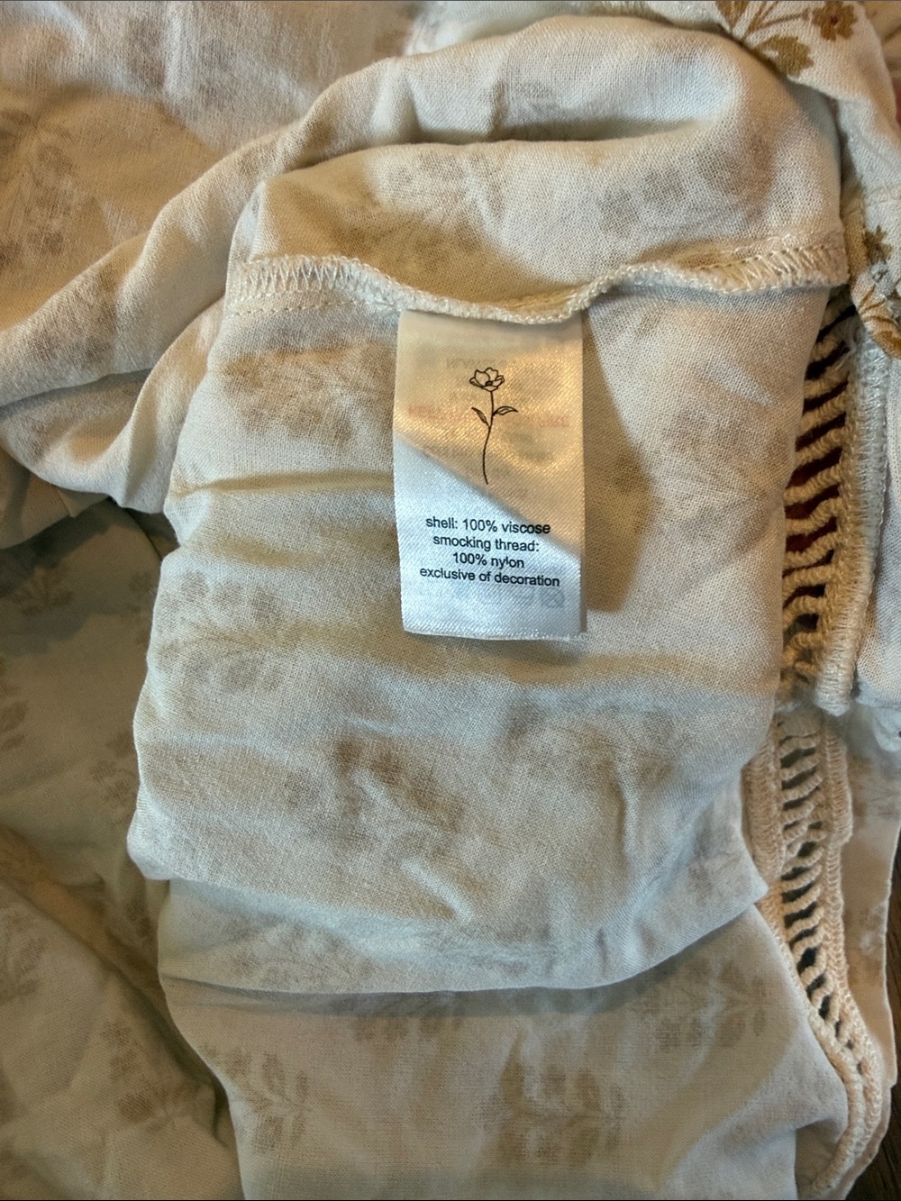 Noralee Elodie Block Print Smocked Dress - 12 - Picture 5 of 5